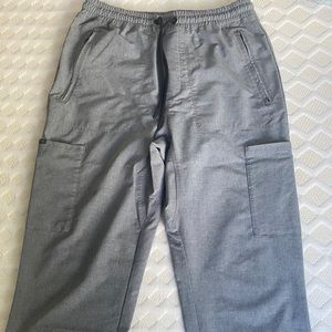 Men’s JAANUU Grey Scrub Bottoms/pants Medium